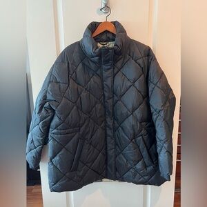 Barbour Hoxa Plus Size Quilted Jacket Size 2X Coat